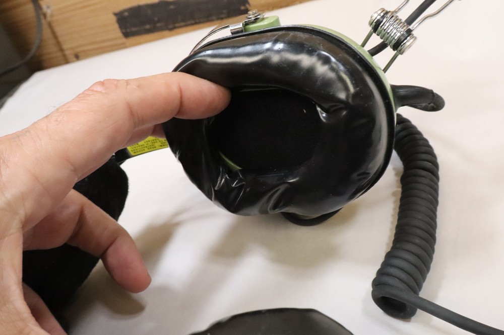 David Clark H10-76 Military Single Plug Headset #1