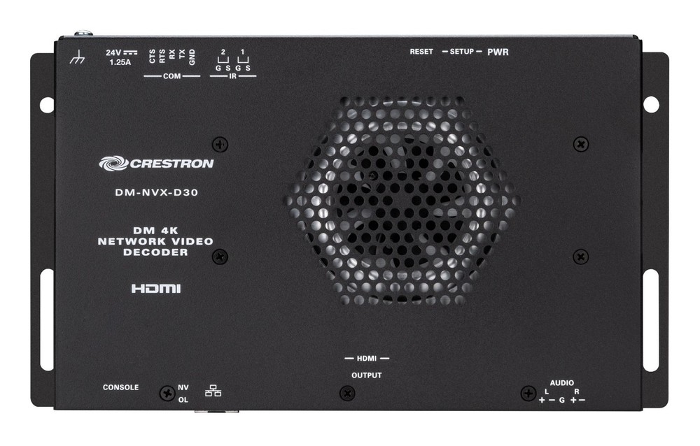 Crestron DM-NVX-D30 4K60 4:4:4 Network AV Decoder