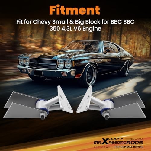 maXpeedingrods Universal Engine Motor Mount Kit, Fit for Chevy Small & Big