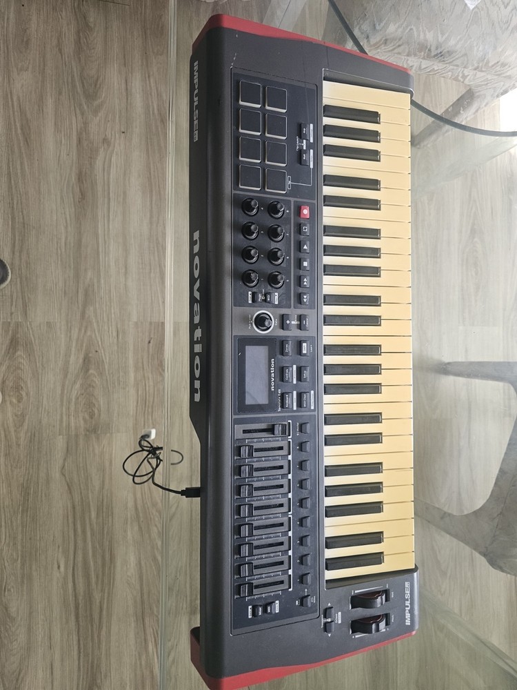 Novation Impulse 49 USB MIDI Controller – 49 Keys with Pads (Used)