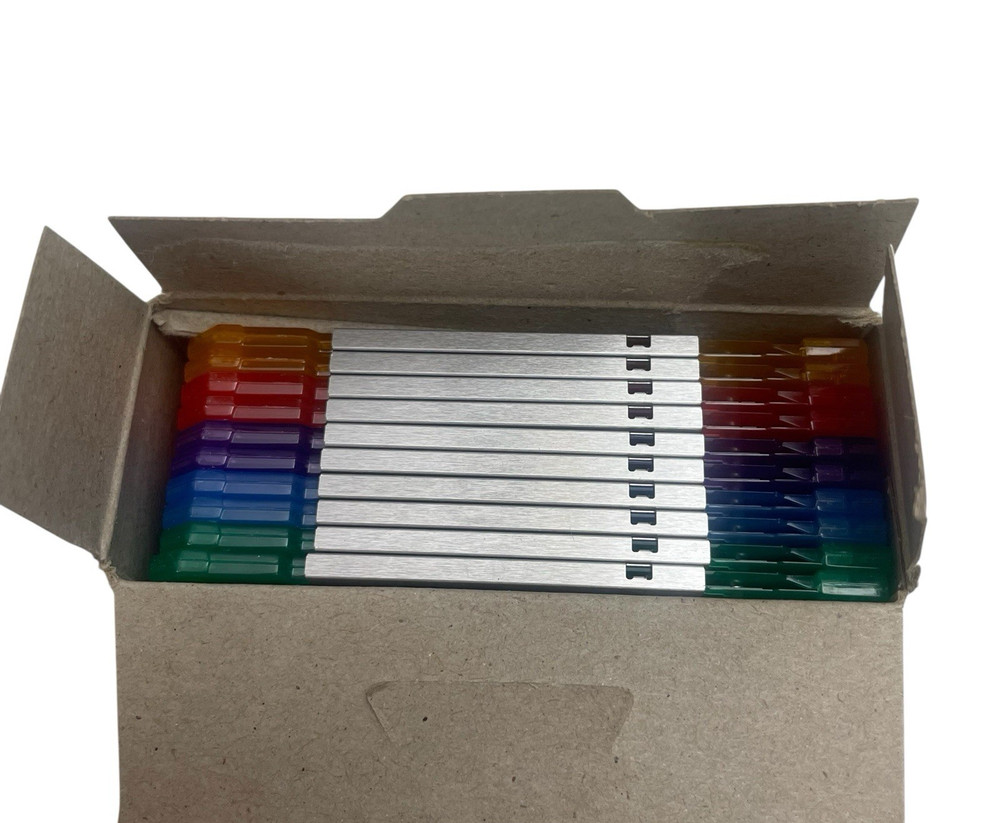 Memorex 2HD 3.5" Computer Diskettes PC Format Cool Disks 10 PK - New Open Box