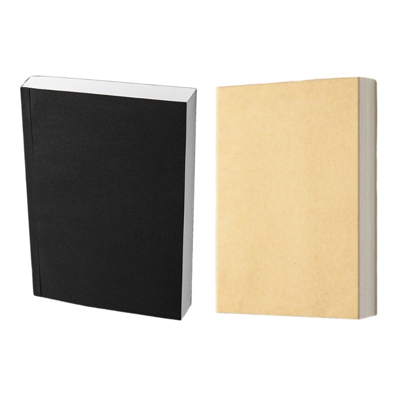 Thick Sketchbook for Student Artist, Thick Notebook Journal 368 Pages Unlined