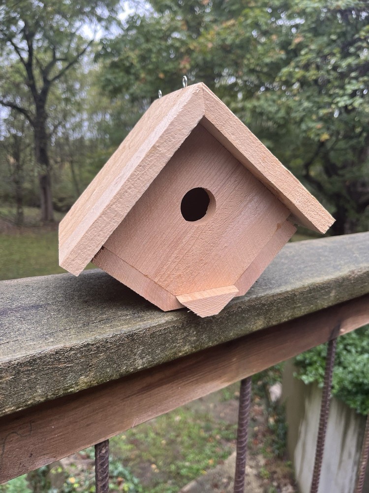 Cedar Wren House - Hanging