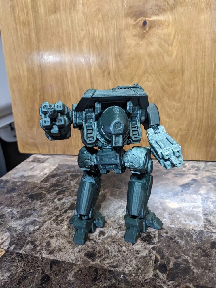 Mech Figurine - Dire Wolf; 7" Size, Articulated