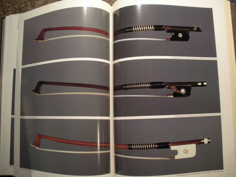 Classic Bowed String Instruments Smithsonian Institution Book 1986, Violins Bows