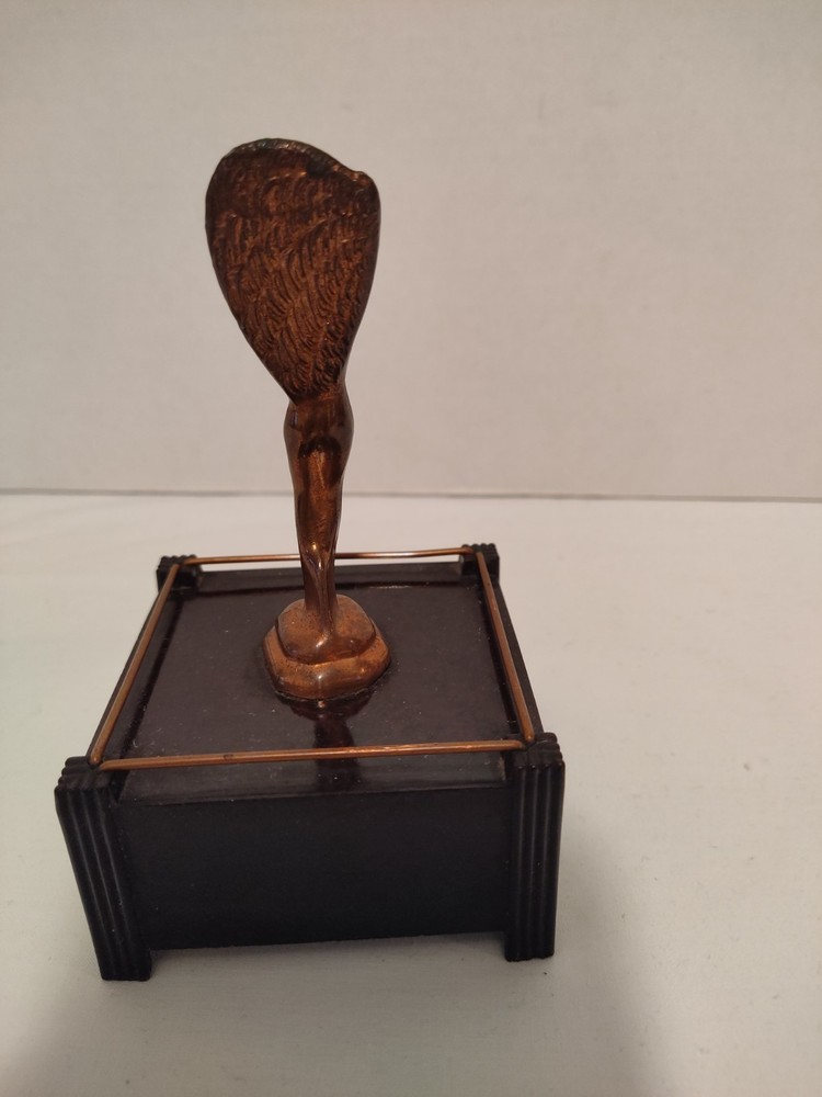 Dunhill Parker Silent Flame Aphrodite Table Lighter Untested Missing The Wand