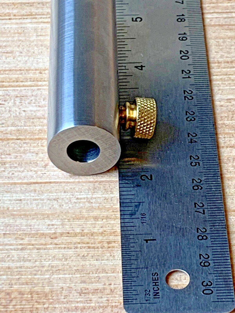 FLY TYING3/8” STAINLESS VICE ADAPTER (RIFLE BARREL)