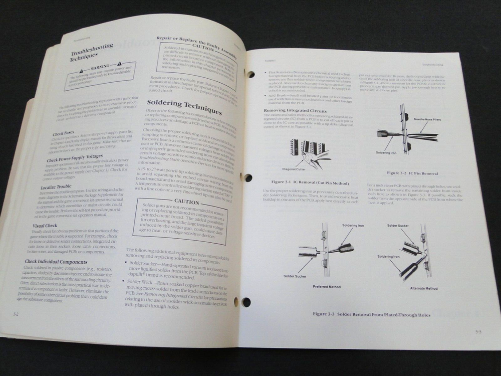 Vintage 1984 Atari System I Operators Manual