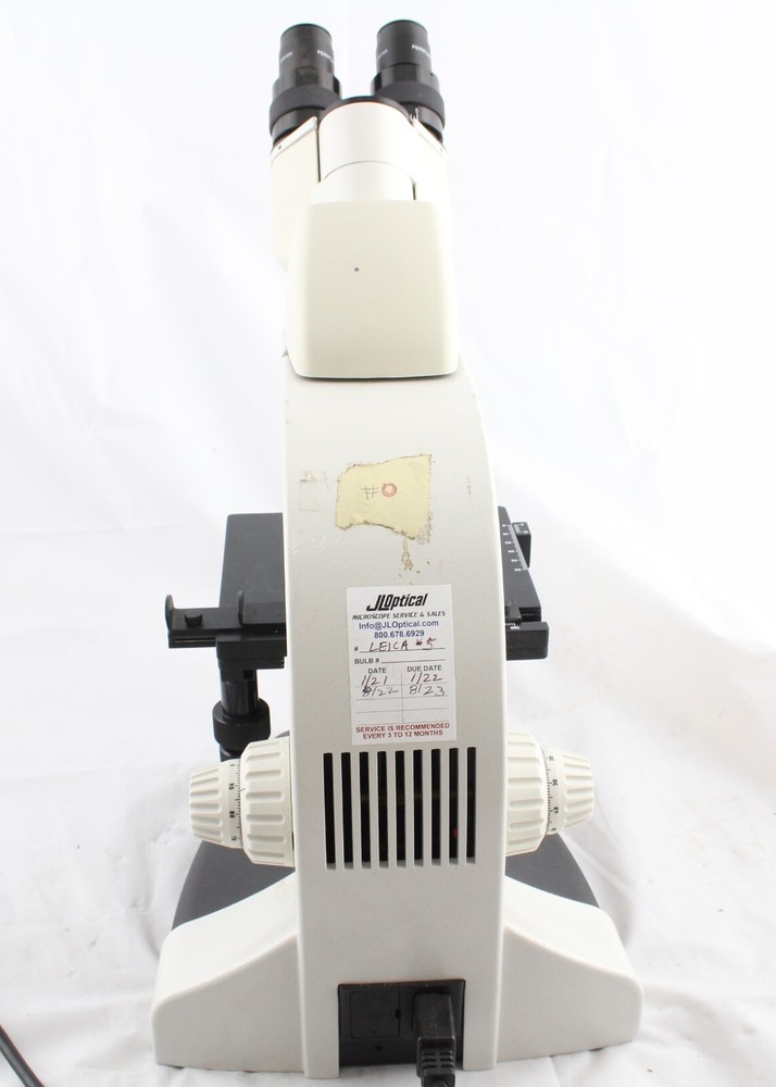 Leica DME 4x 10x 40x 100x C Plan Infinity Objectives Binocular Microscope