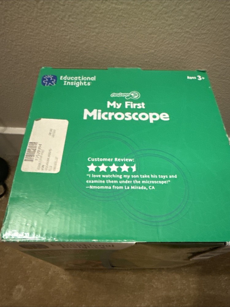 Geosafari Jr. My First Microscope Science Sets for Kids Ages 3+