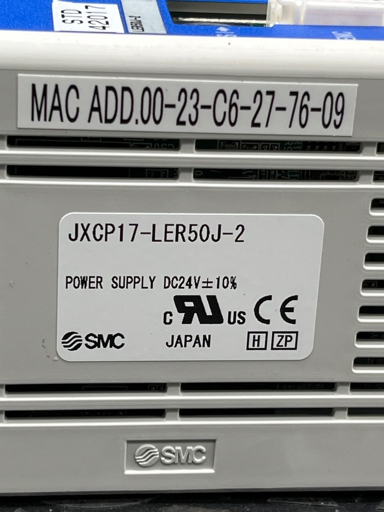 SMC JXCP17‑LER50J‑2 Electric Actuator Controller USED