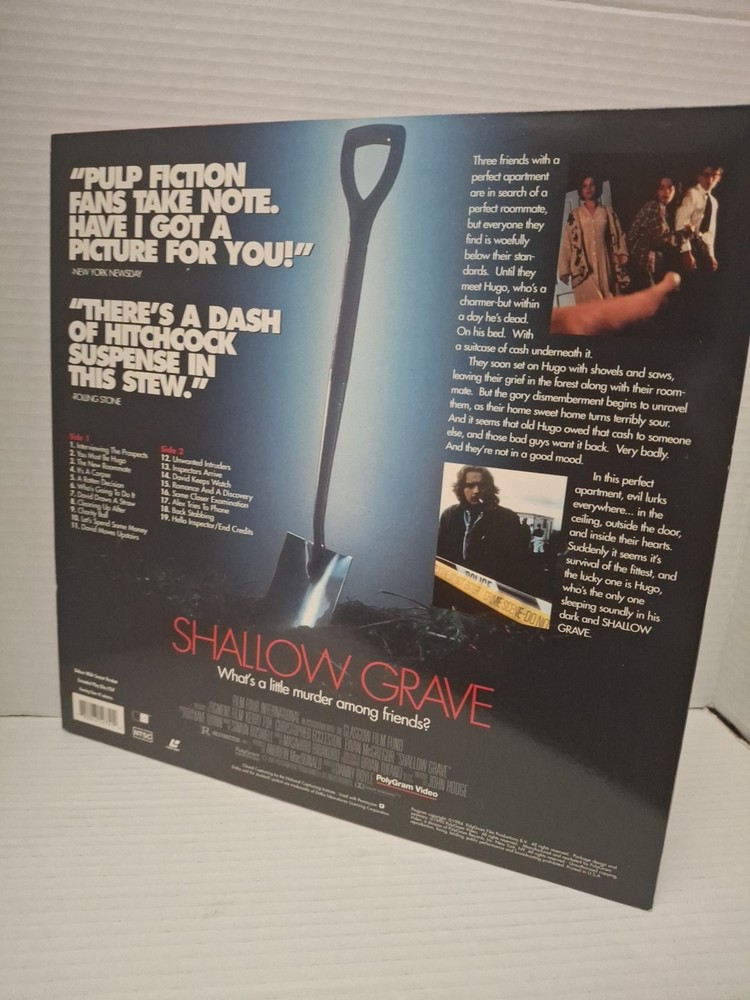 Shallow Grave (Laserdisc, 1995)Ewan McGregor,gr
