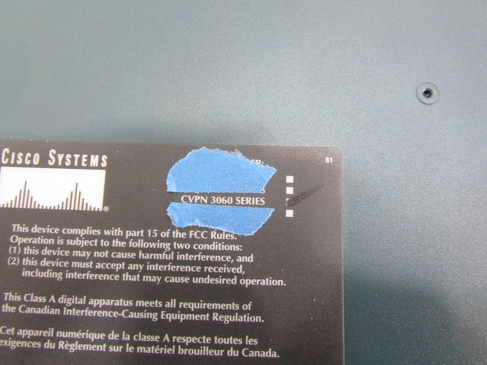 Cisco CVPN-3060 Two SEP-E modules for hardware-based encryption