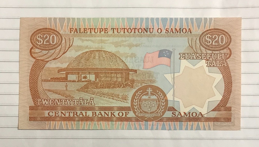 Samoa 20 Tala 1985 P-28 UNC