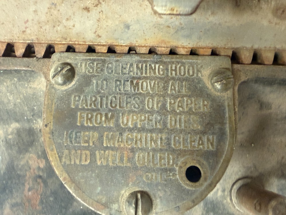 Vintage Ideal Stencil Machine No. 2