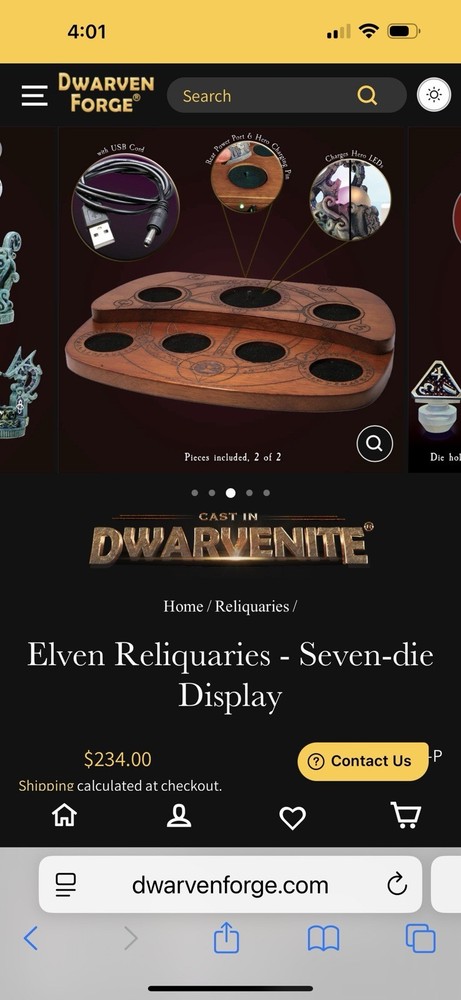 dwarven forge Reliquary Elven