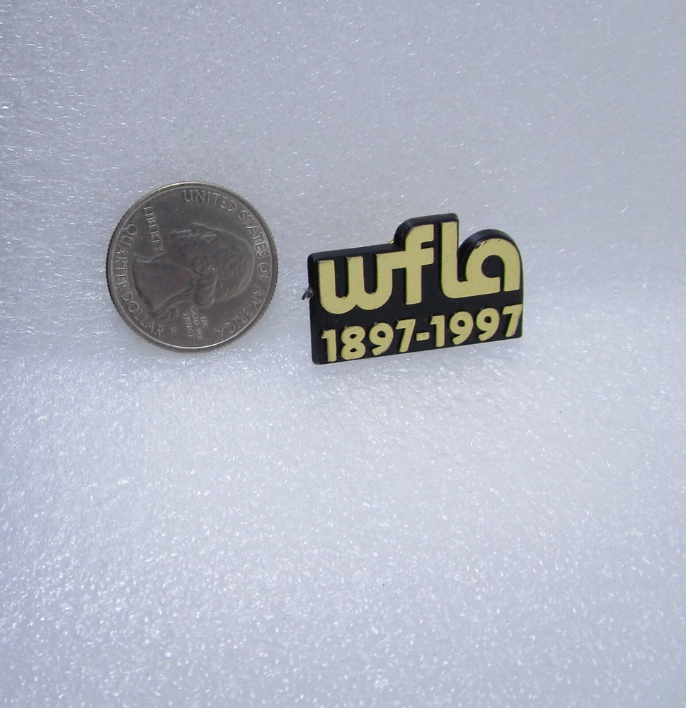1997 WFLA Advertising Plastic Pin