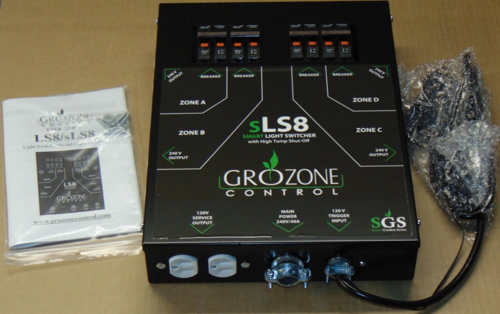 NEW Grozone Control SLS8 240V Smart Light Switcher Controller