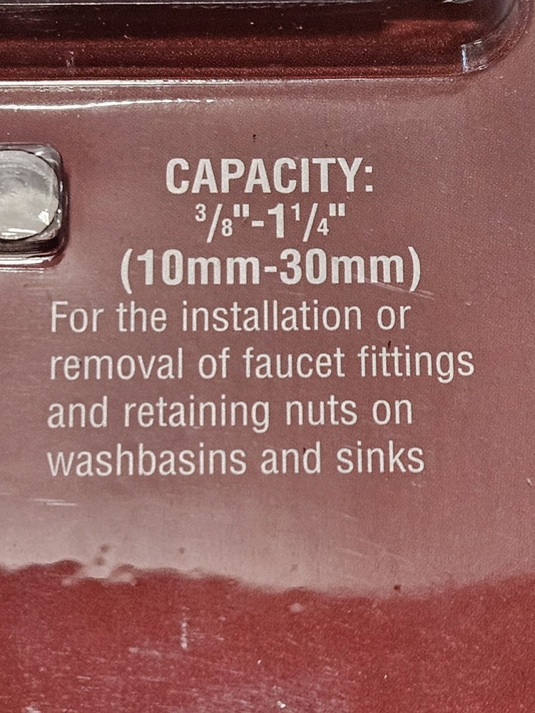Ridgid Telescoping Basin Wrench Model No. 1017 NIP