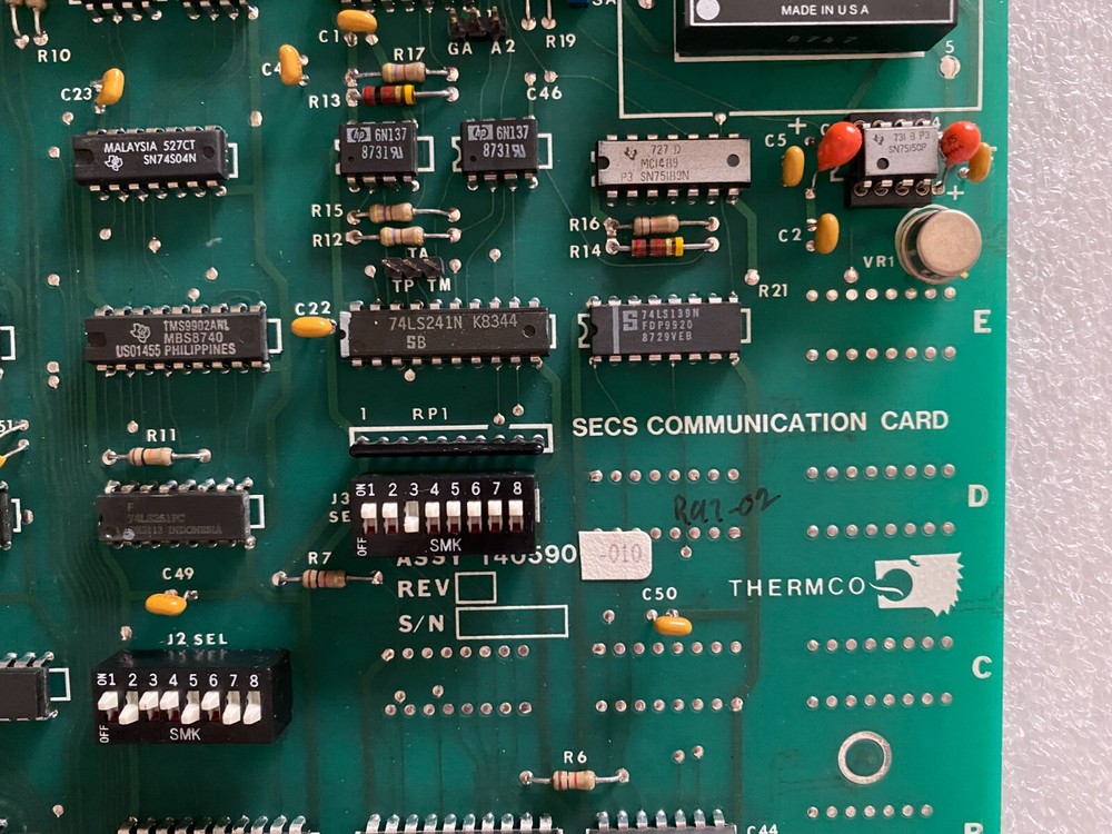 Thermco 140590 SECS Communication Card