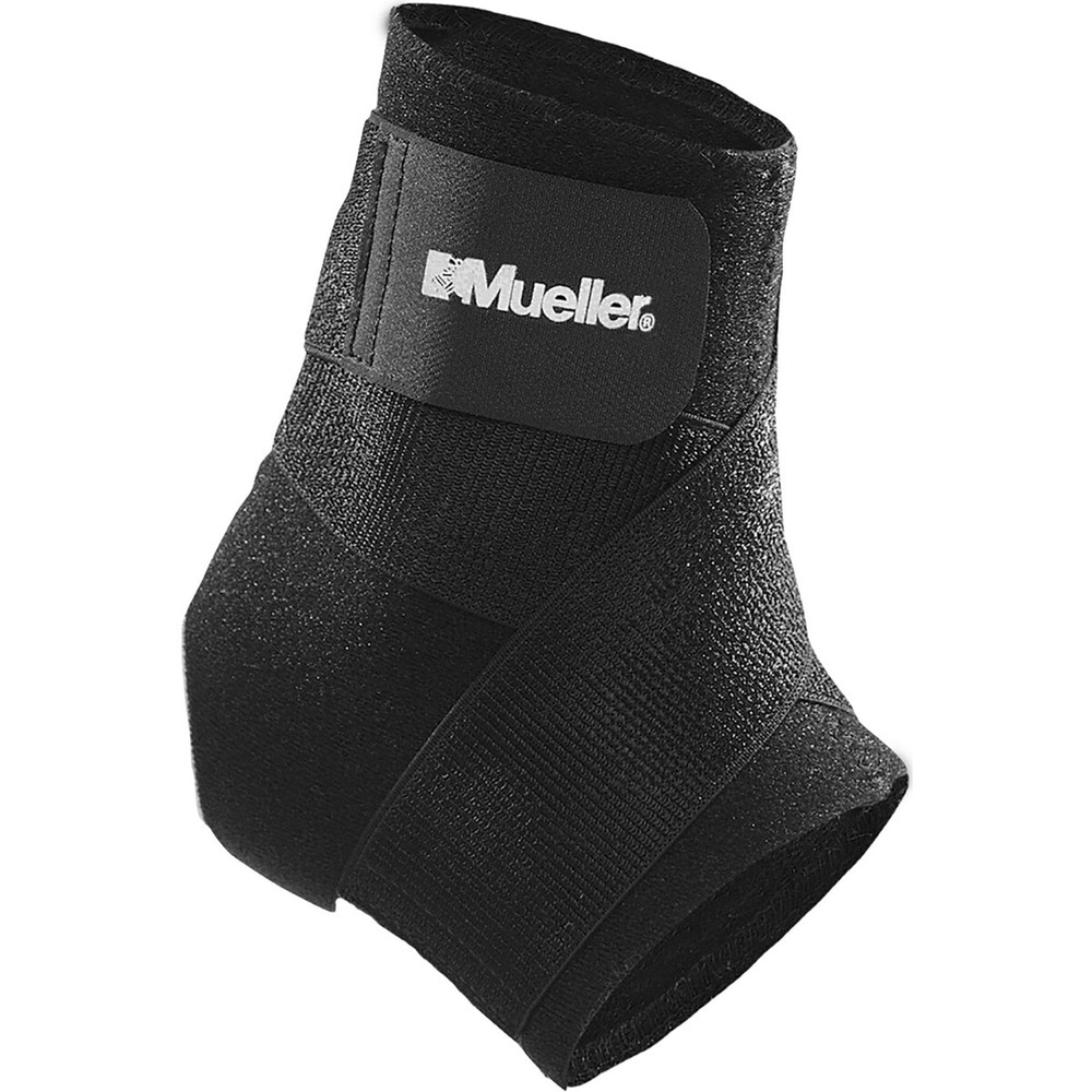 Mueller Ankle Support with Straps - Black