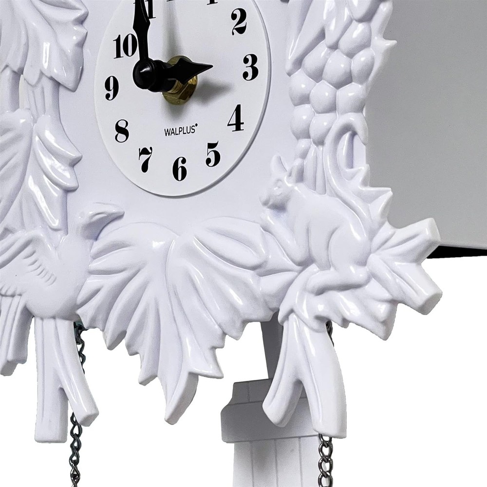 Unique Vintage Cuckoo Clock - Features Night/Day Modes and Adjustable Chime