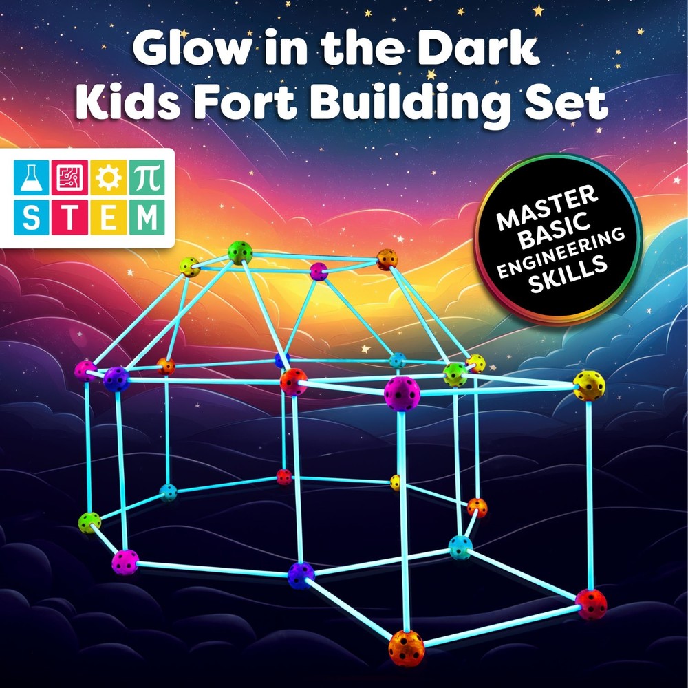 Power Your Fun Rainbow Forts Construction Set