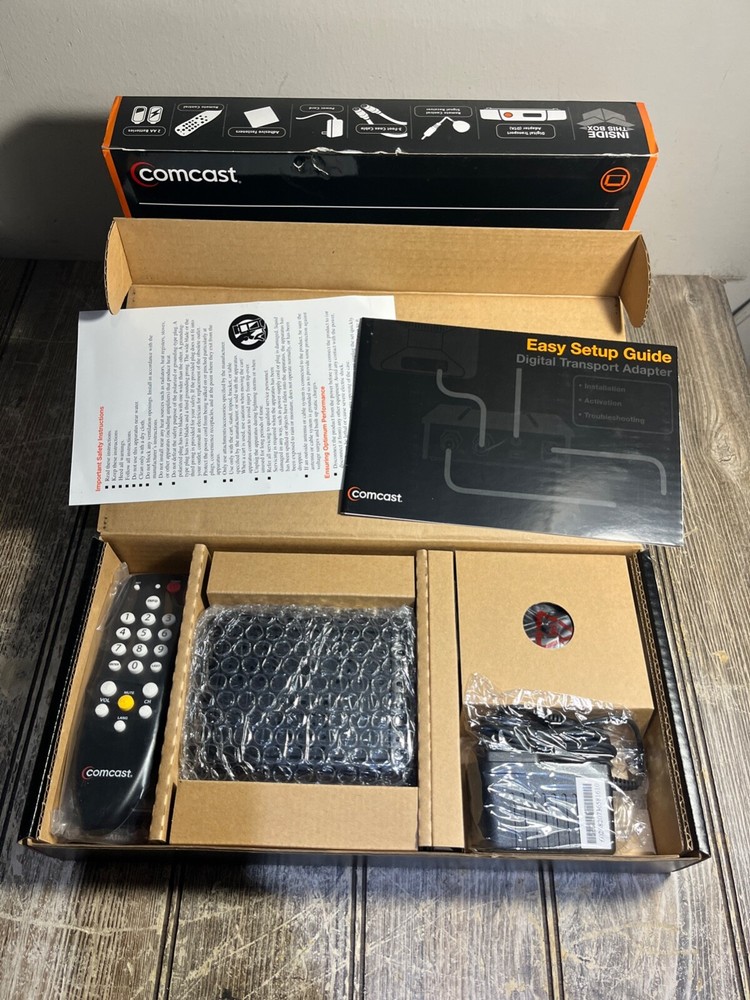 ✅Comcast Digital Transport Adapter Self-Installation Kit- ✅ NEW, OPEN BOX. ✅