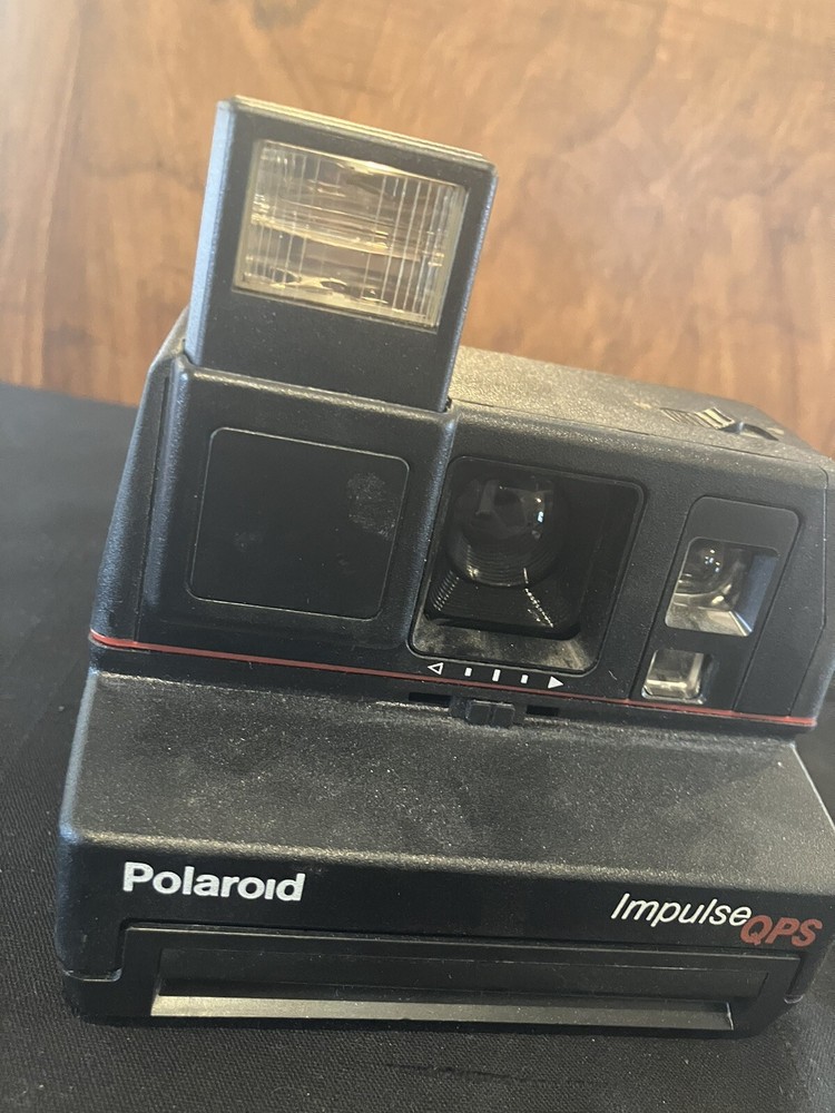 Vintage Polaroid Impulse QPS Instant Film Camera - UNTESTED