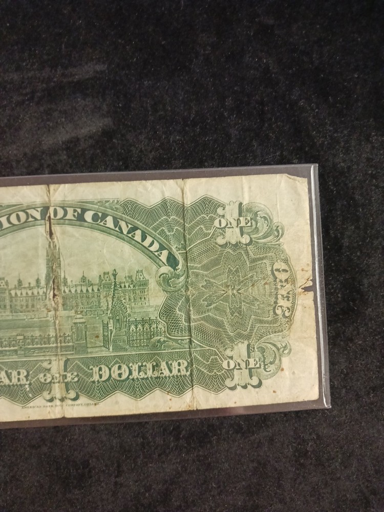 1911 Canada $1 Dollar