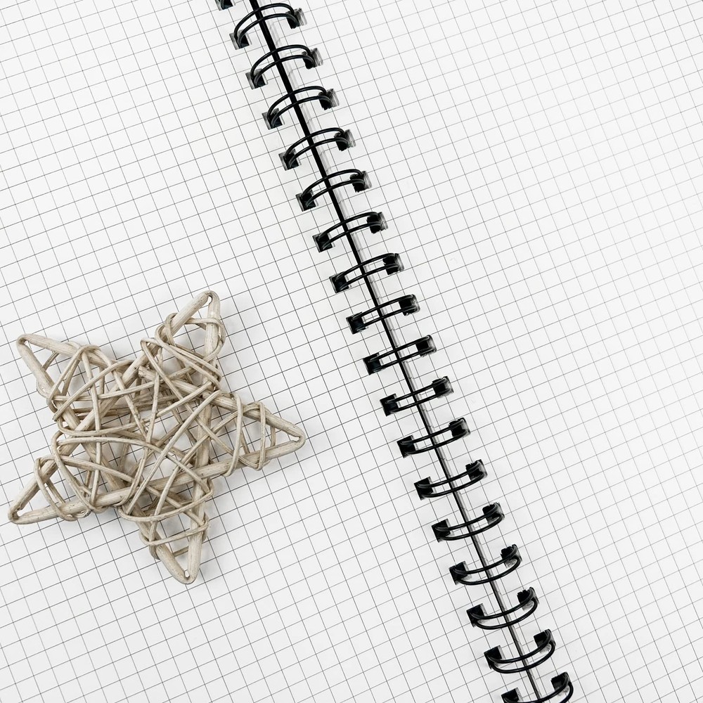 Graph Paper Notebook Spiral Notebook 8.5" x 11"-4 Pack Grid Paper Notebook Gr...