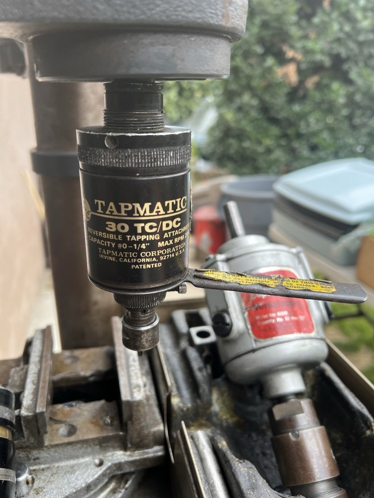 Craftsman 15-Inch Floor Drill Press with Tapping Attachments