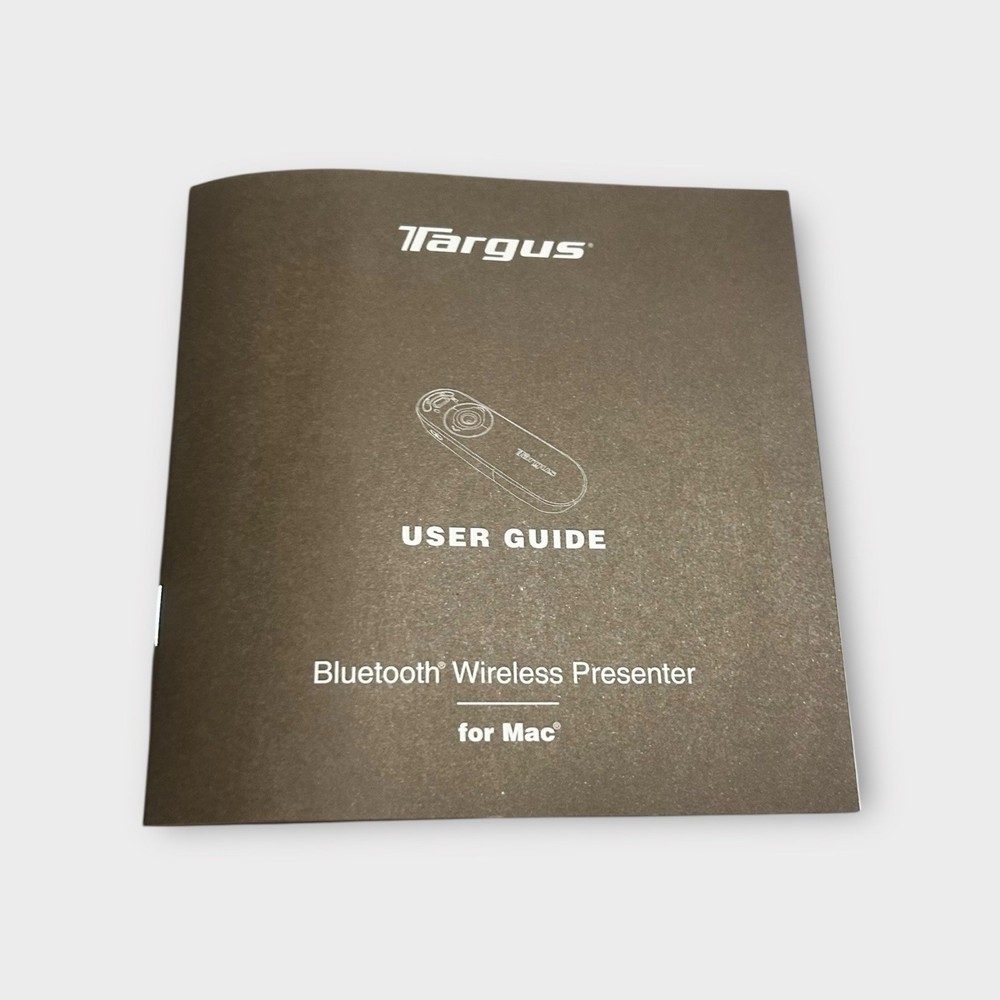 Targus Bluetooth Wireless Presenter for Mac – Working Laser Pointer Tested