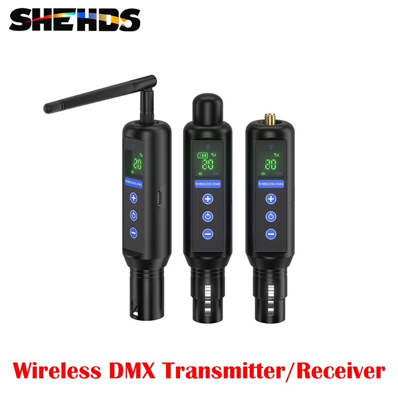 SHEHDS DMX Controller DMX Wireless Receiver Transmitter Controller Par Stage