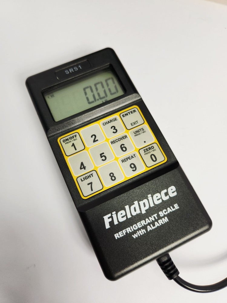Filedpiece SRS1 Refrigerant Scale With Alarm & Case