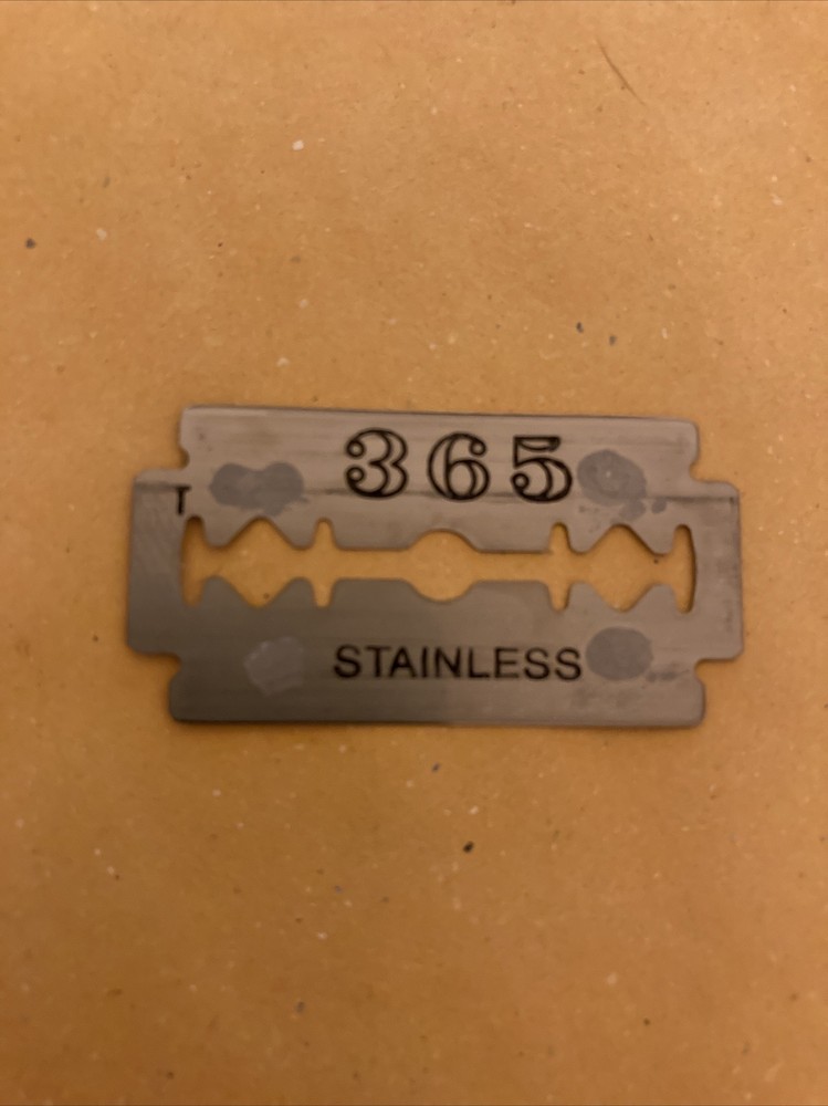5 Double Edge Razor Blades, Gillette 365