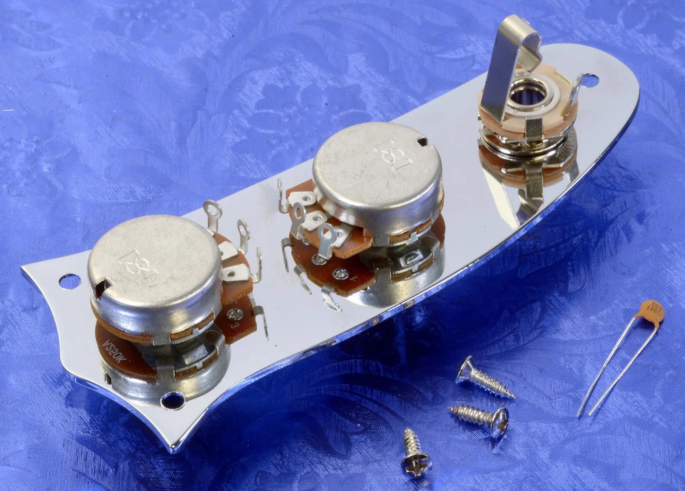 Generic Mustang Cyclone Replacement Chrome Master Control Plate Assembly, #GMCA