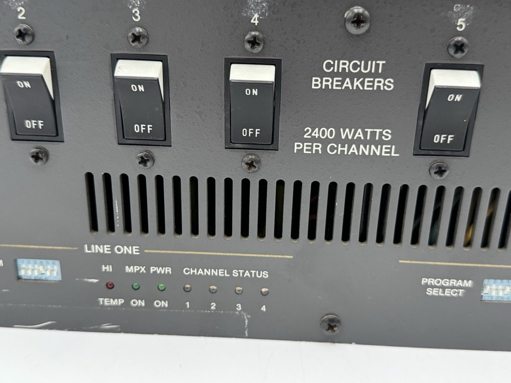 NSI NRD 9000 Microprocessor Controlled Programmable DIMMER 8 channel Works