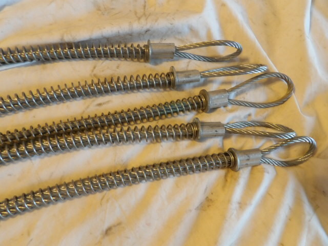 Five 36" Whip Check Air Hose Restraint