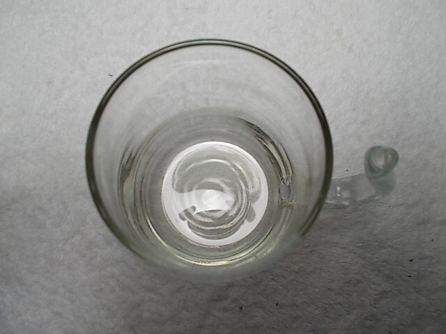 Vintage Michelob Beer Etched Rules The Waves Drinking Glass Barware Open Handle