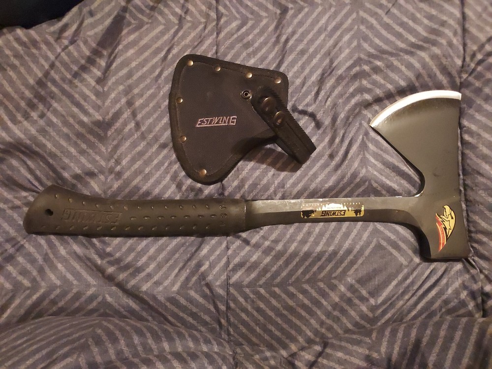 Estwing 16" Solid Steel Camping Hatchet