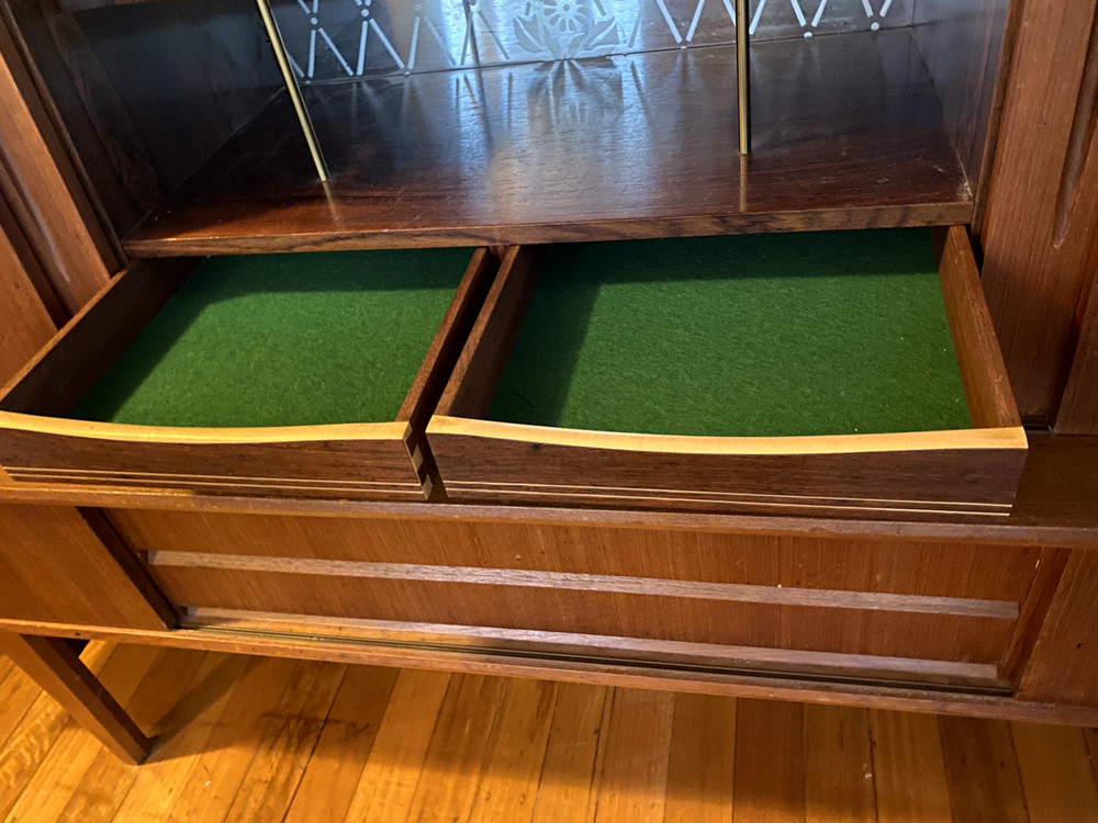 Mid Century Danish Teak Sideboard vintage
