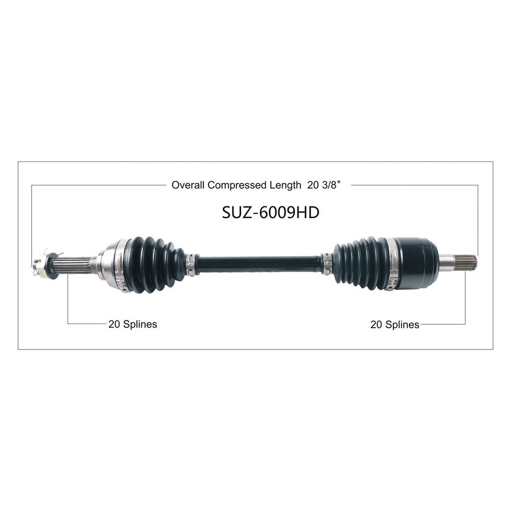 TrakMotive Complete HD Axle SUZUKI