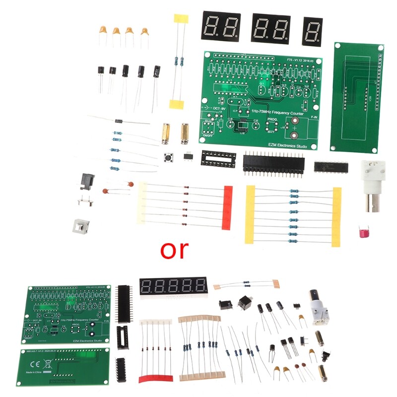 Oscillator Oscillator Tester 1Hz-70MHz Frequency Counter PCB