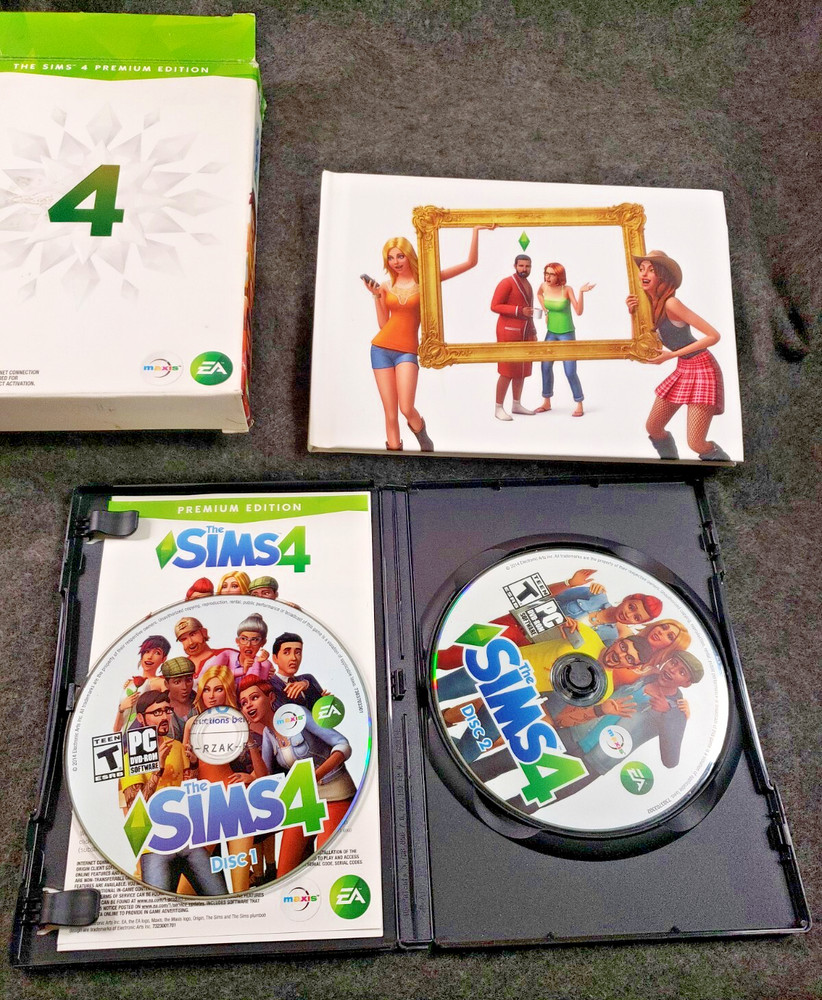 Sims 4: Premium Edition Game (PC, 2014) ...................................(SB5)