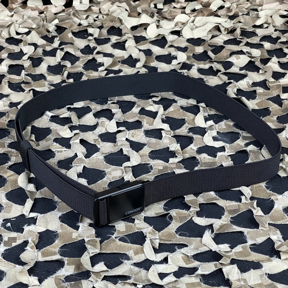 NEW Condor EDC Belt - Black - Small/Medium