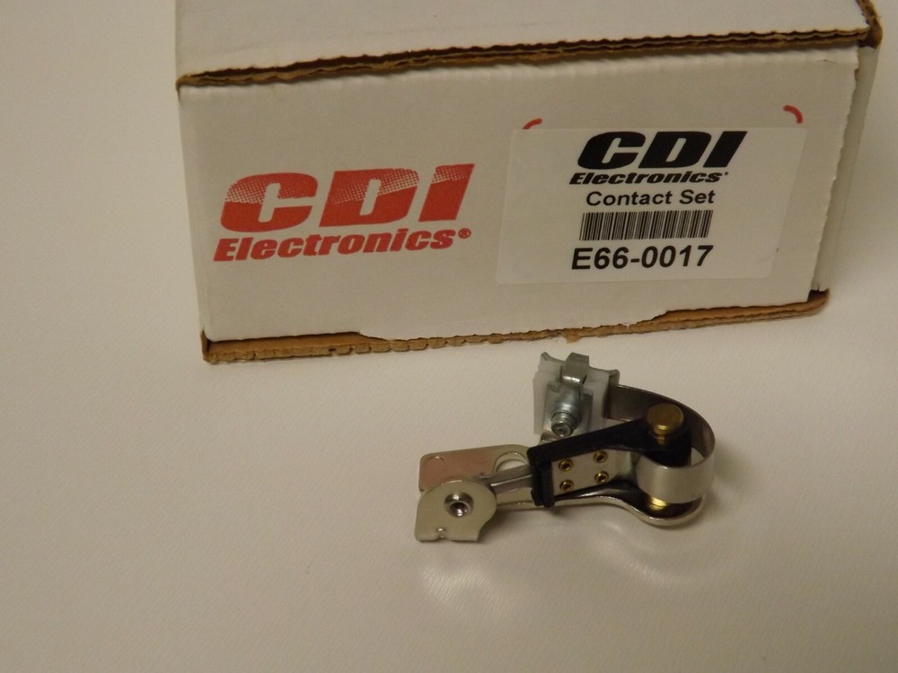 CDI Electronics 4 cylinder contact point set E66-0017 OMC MerCruiser