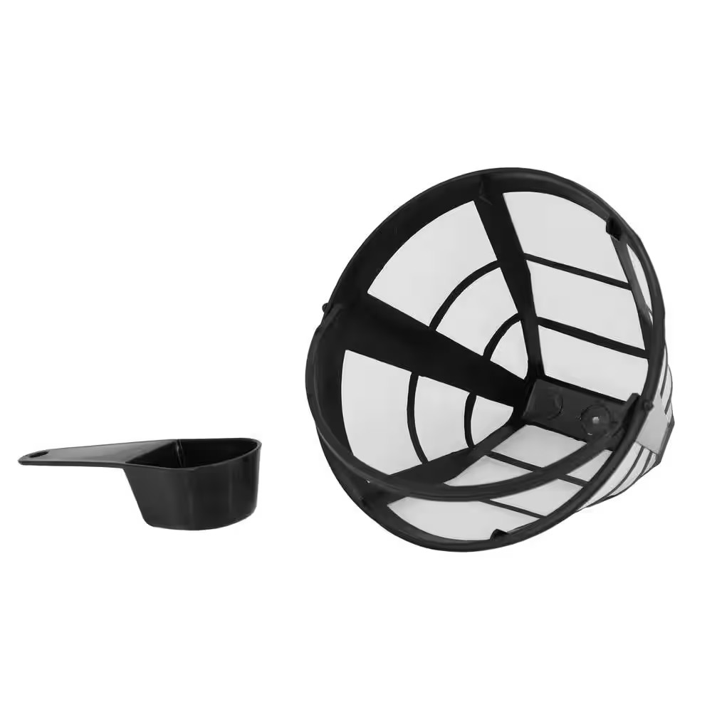 12-Cup Programmable Coffee Maker in Black