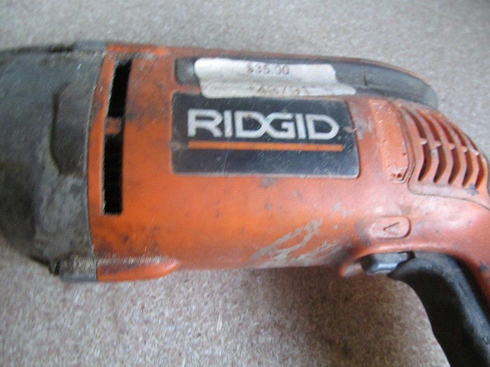 Ridgid R7111 1/2" 8A Corded Variable Speed Reversible Drill w/o Check