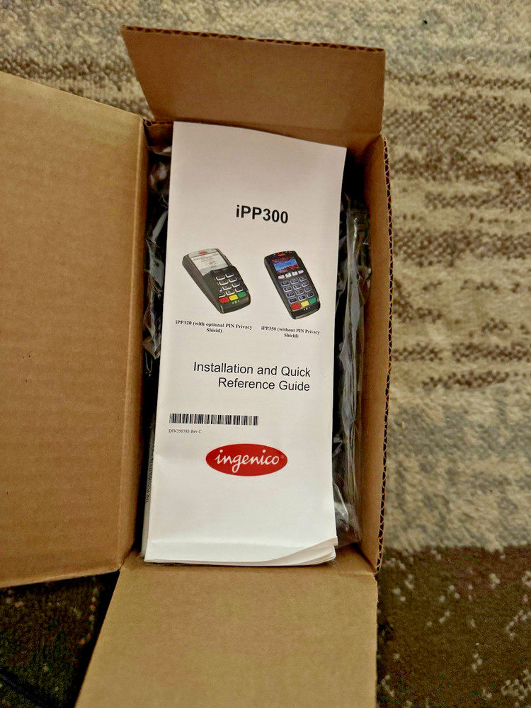 Ingenico iPP350 USB Credit Card Reader POS Terminal Open Box